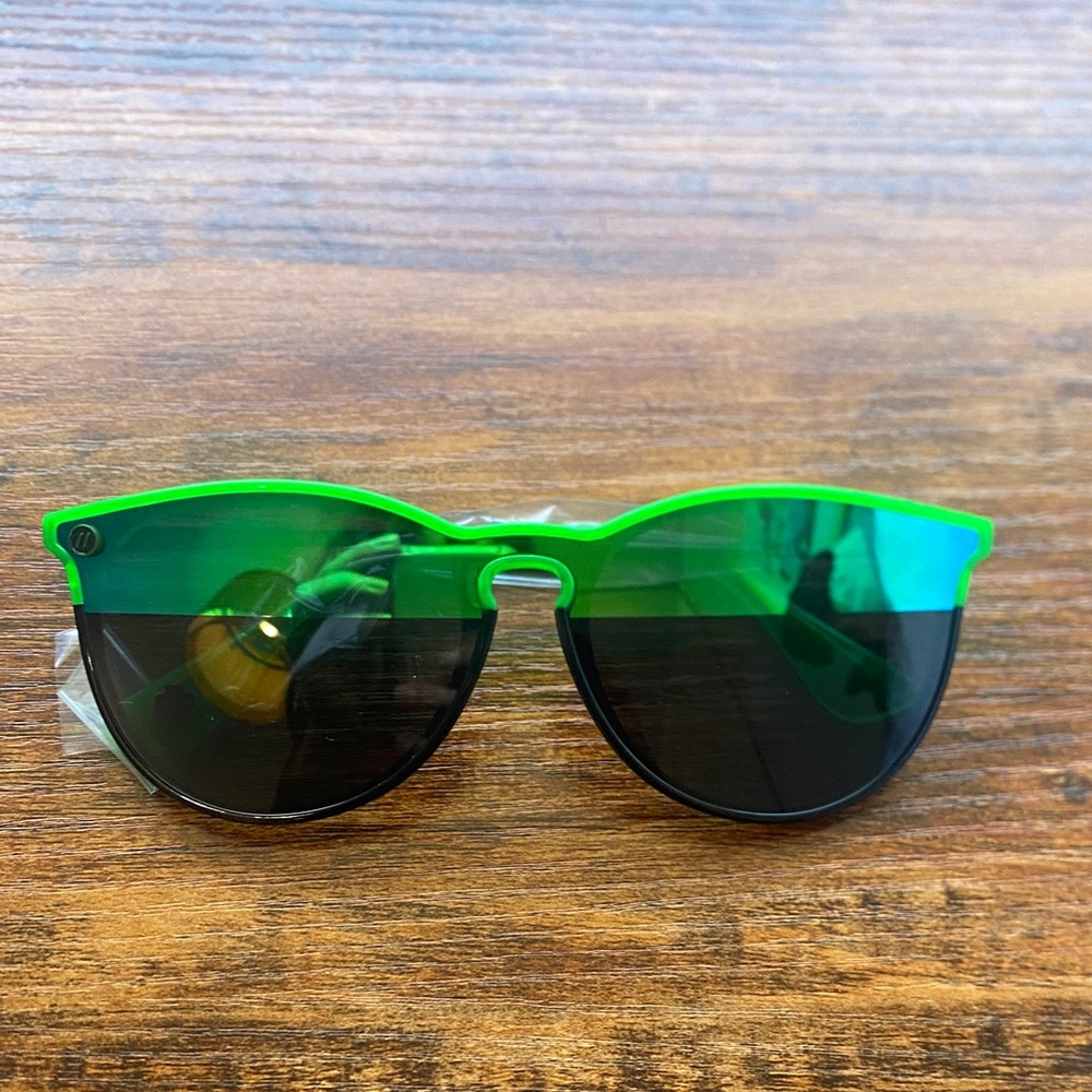 Green Blenders Running Glasses
